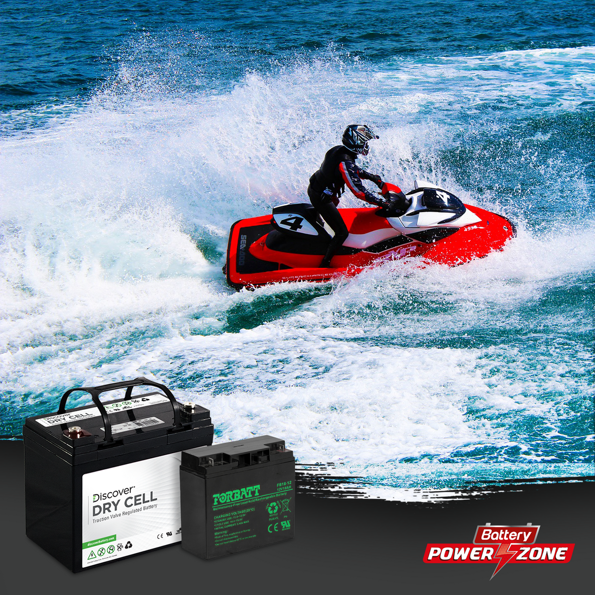 Choosing the Right Battery for Your Jet Ski