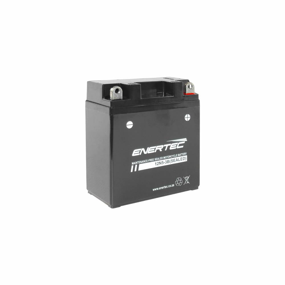 12N53B Enertec Motorcycle Battery Battery PowerZone