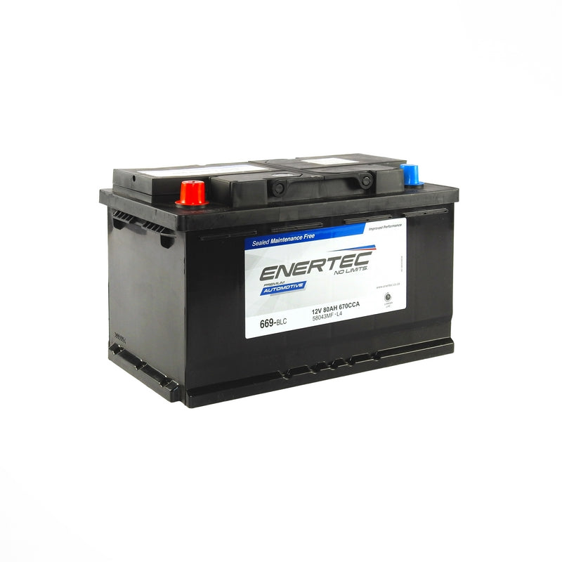 The 669-BLC 12V 80Ah Enertec BLUE Lead Calcium Automotive Battery ...