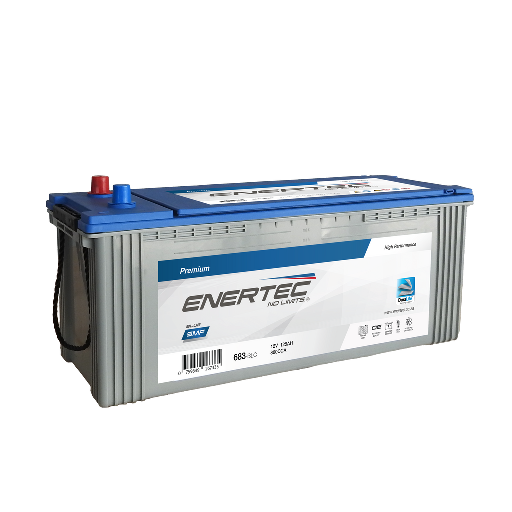 683-BLC 12V 125Ah Enertec Blue Lead Calcium Truck, Mining, and