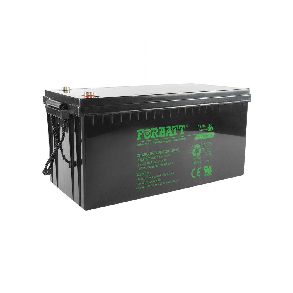 12V 200Ah VRLA GEL Forbatt Battery | BatteryPower-Zone
