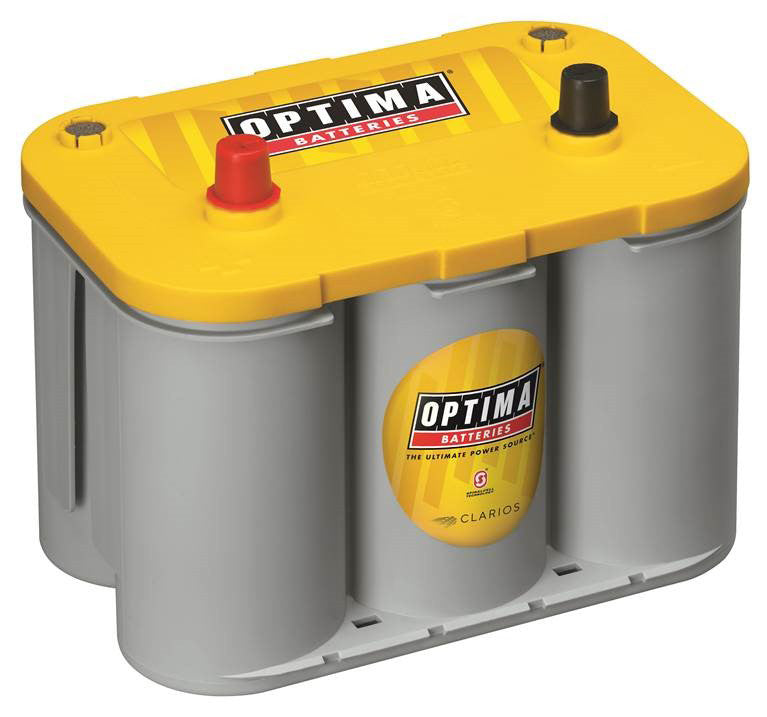 YTS4-2 12V 55Ah Yellow Top Optima AGM Spiral Cell Battery | Battery ...