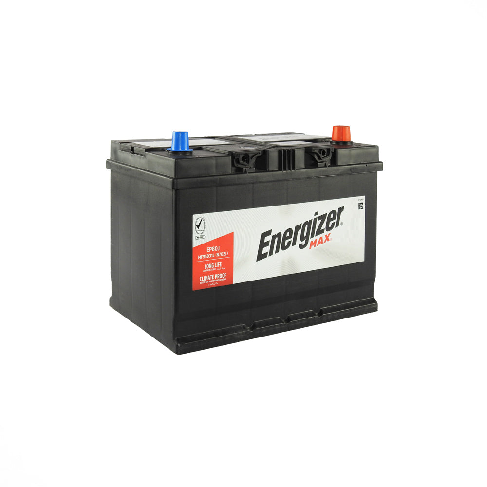 The 656 12V 80Ah Energizer Lead-Acid Automotive Battery | Battery Power ...