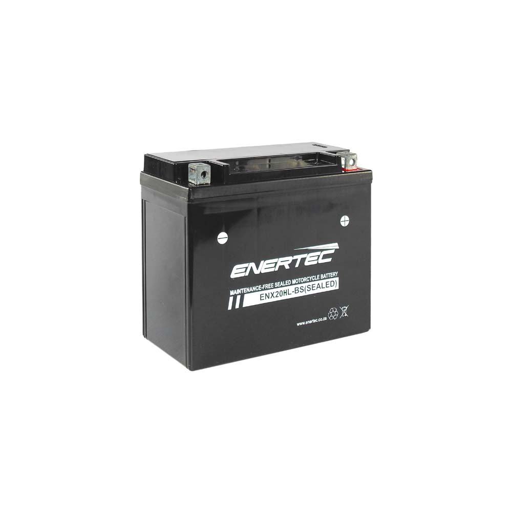 エピカ 20A YTX20HLBS Enertec Motorcycle Battery | BatteryPower-Zone